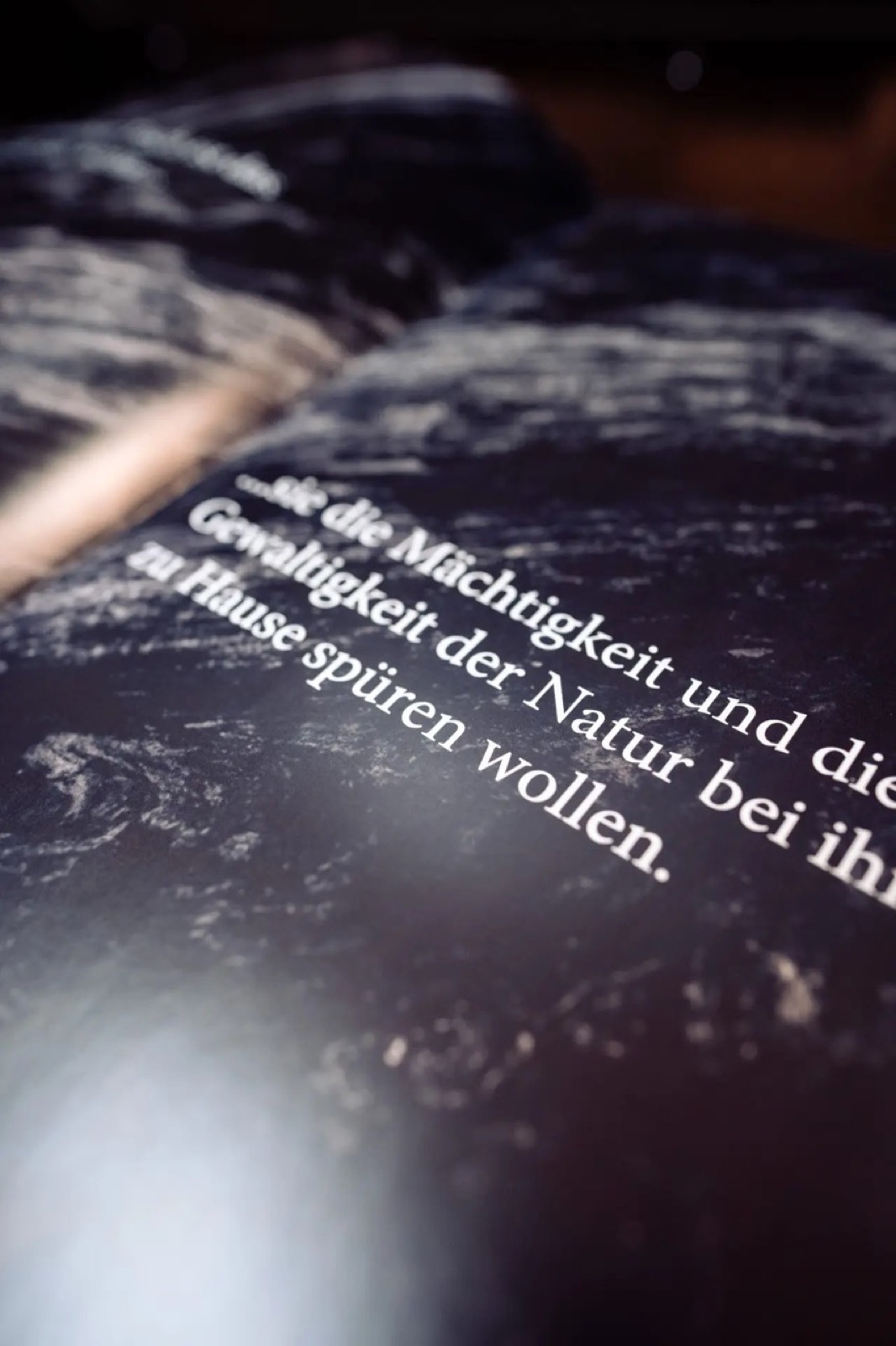 Typografie-Detail aus dem Oakbrother-Katalog